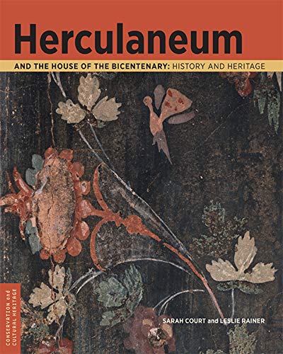 Book cover: “Herculaneum and the House of the Bicentenary,” featuring wall painting.