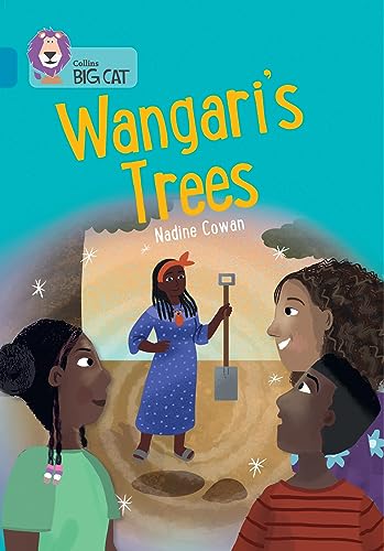 Book cover: two girls and a woman planting a tree.