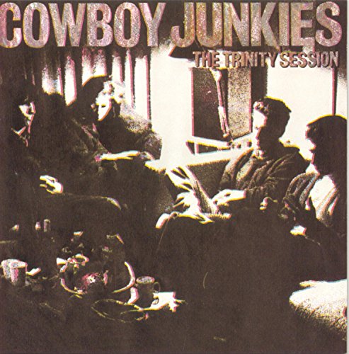 CD cover for Cowboy Junkies’ “The Trinity Session,” moody, dark figures.