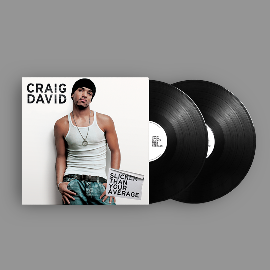 Craig David’s “Slicker Than Your Average” 2LP vinyl record set.