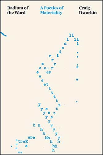 Book cover with blue text arranged in a cascading, abstract shape.