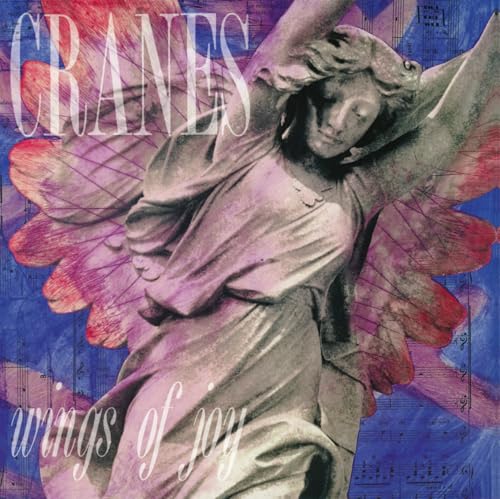 Album cover featuring a statue of a winged angel against a purple background.