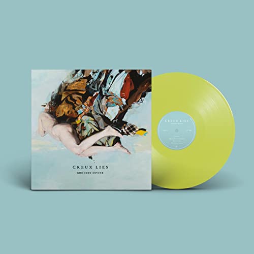 Vinyl record and album cover for Creux Lies’ “Goodbye Divine.”