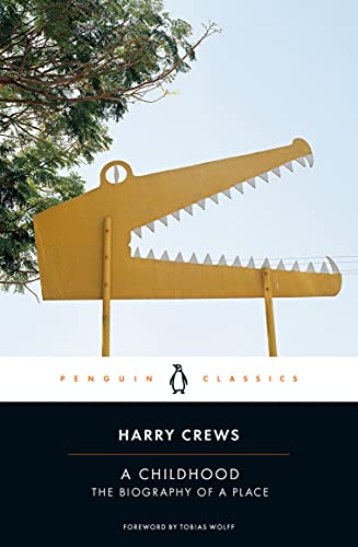 Book cover featuring a yellow cutout of an alligator head against a sky background.