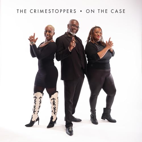 CD cover featuring three Black people in formal wear posing together.