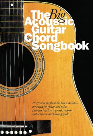 Acoustic guitar songbook cover with guitar image and white text.