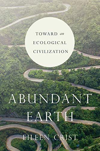 Book cover with winding road landscape and title "Abundant Earth.