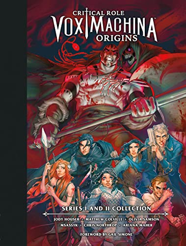 Cover of “Critical Role: Vox Machina Origins Library Edition Volume 1” comic.