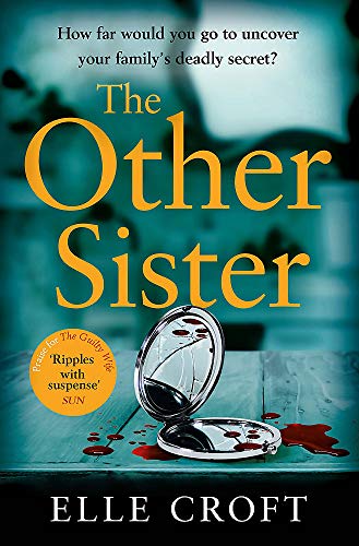 Book cover: “The Other Sister” with a broken mirror and red stains.