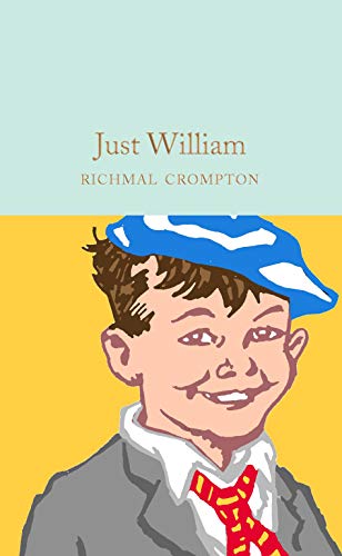 Book cover of "Just William" featuring a boy in a blue cap.
