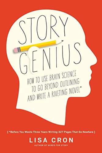 Book cover with a white silhouette of a head containing a pencil and text.