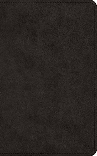 A plain, dark brown, textured leather-bound book cover with stitched edges.