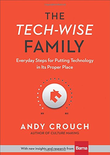 Book cover: "The Tech-Wise Family" with a red and white design.