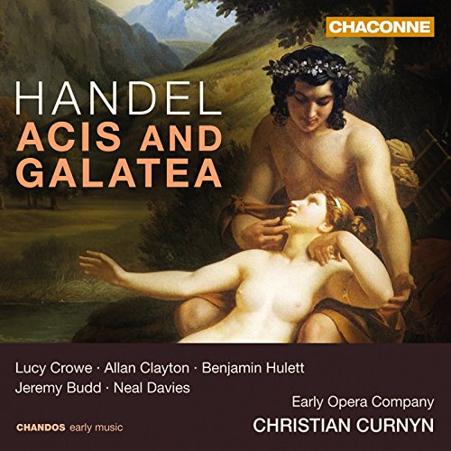 CD cover for Handel’s “Acis and Galatea” featuring classical figures.