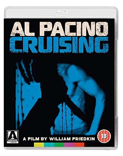 Cruising" Blu-ray cover featuring Al Pacino in blue, shadowed silhouette.