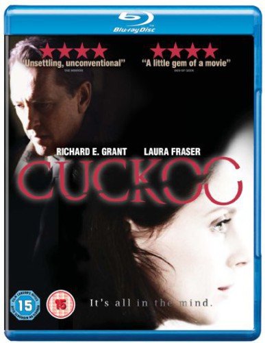 Blu-ray cover art for Cuckoo featuring Richard E. Grant and Laura Fraser.