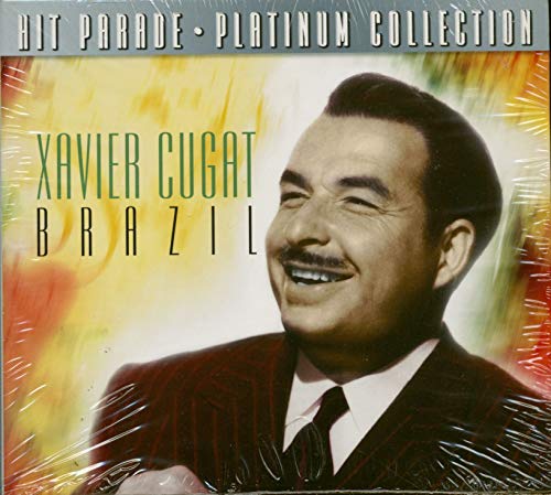 CD cover for Xavier Cugat’s “Platinum Collection” featuring his portrait.