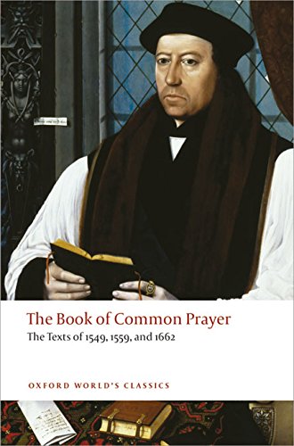 Book cover featuring a portrait of a man in clerical robes holding a book.
