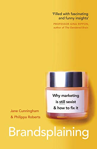 Book cover: "Brandsplaining" with a lipstick tube and bold text.