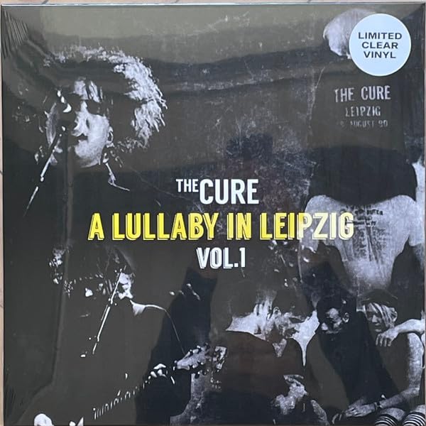 The Cure album cover, “A Lullaby in Leipzig Vol. 1” vinyl record.