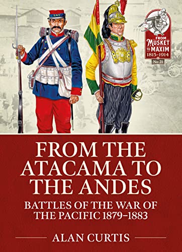 Book cover depicting soldiers from the War of the Pacific, 1879-1883.