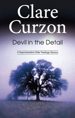 Book cover: "Devil In The Detail" with a lone tree in mist.