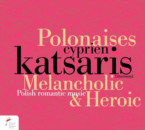 CD cover with text: "Polonaises" by Cyprien Katsaris, Polish romantic music.