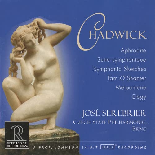 CD cover featuring a sculpture of a woman and musical compositions listed.