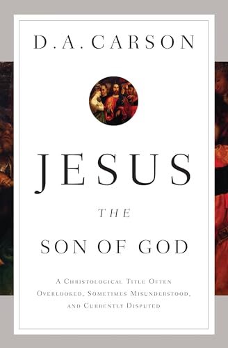 Book cover with text "Jesus the Son of God" and a circular painting.