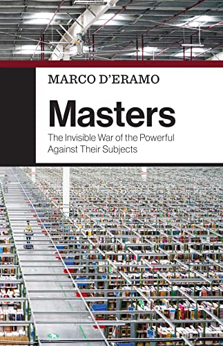 Book cover with text "Masters" over a warehouse interior image.