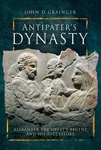 Book cover featuring ancient stone relief of three classical figures.