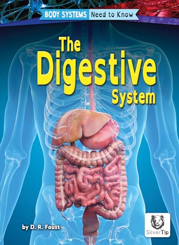 Book cover titled The Digestive System featuring a diagram of human digestive organs.