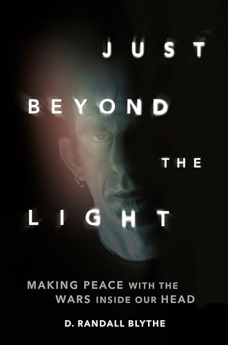 Book cover featuring a dimly lit, shadowed portrait of D. Randall Blythe.