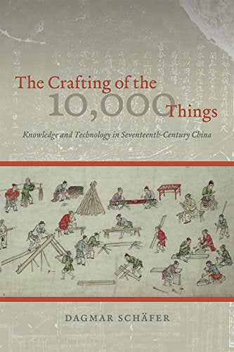 Book cover: "The Crafting of the 10,000 Things" with illustrations of artisans.