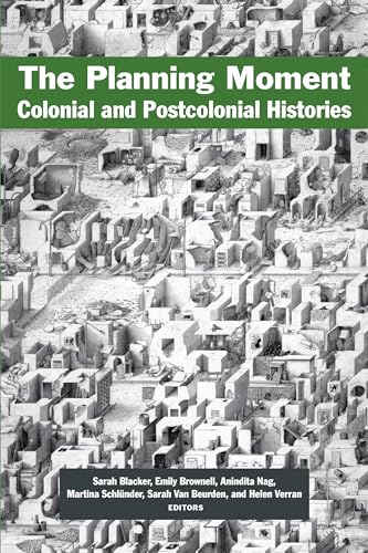 Book cover with detailed architectural drawing and title: “The Planning Moment.”
