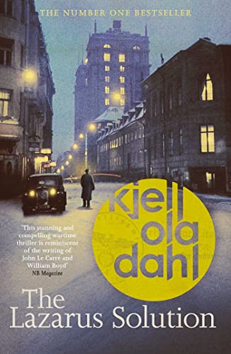 Book cover: street scene with a lone figure and yellow circular design.