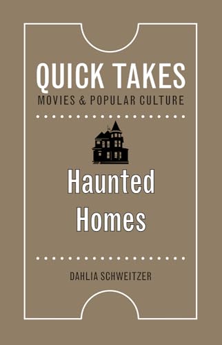 Book cover: "Haunted Homes" with a silhouetted haunted house illustration.
