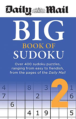 Cover of the Daily Mail Big Book of Sudoku Volume 2 puzzle book.