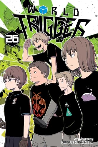 Cover of World Trigger, Vol. 26 manga featuring four young characters.