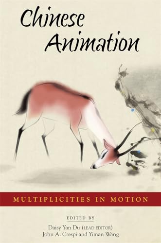 Book cover: "Chinese Animation" with a painted deer and branch.