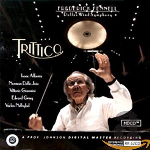 CD cover for "Trittico" by Frederick Fennell and the Dallas Wind Symphony.