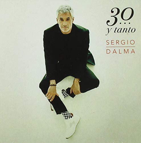 CD cover featuring Sergio Dalma in a black suit, checkered shoes.