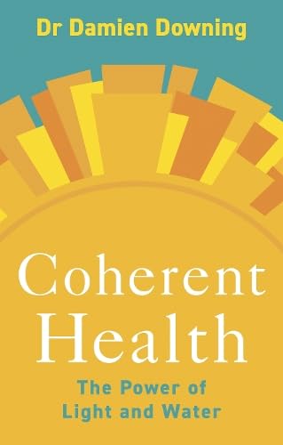 Book cover with yellow sunburst and title “Coherent Health.”