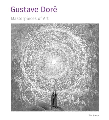 Engraving of a swirling vortex of figures ascending towards a bright light.