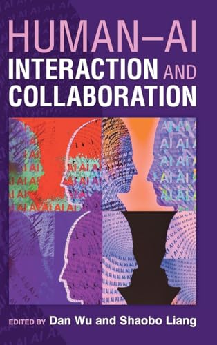Book cover: "Human-AI Interaction and Collaboration" with profile silhouettes.