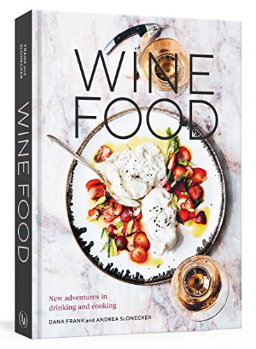 Book cover: "Wine Food" with strawberries, cheese, and a wine glass.