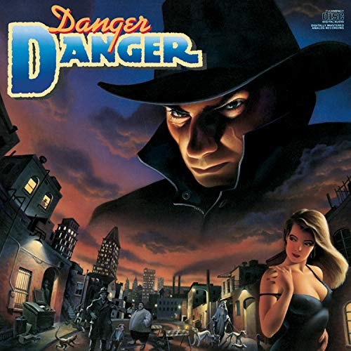 CD cover art featuring a man in a hat, a woman, and a city scene.