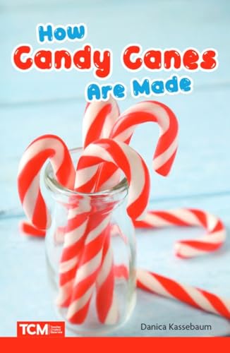 Book cover featuring red and white striped candy canes in a jar.