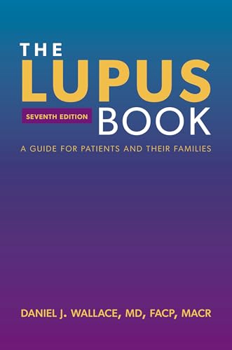 Book cover for "The Lupus Book," seventh edition, with purple and blue gradient.