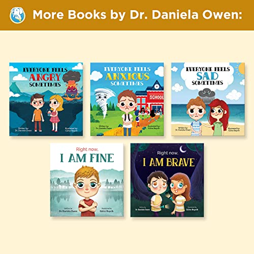 Book cover: child with arms crossed, calm expression, blue background.